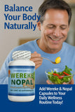 LO+NATURAL Wereke & Nopal Capsules side view