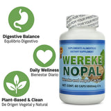 LO+NATURAL Wereke & Nopal Capsules with ingredients