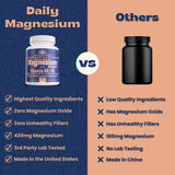 Local Nutrition Magnesium D3 K2 Supplement 90 Capsules with dosage information