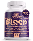 Local Nutrition Sleep Supplement 60 capsules front view