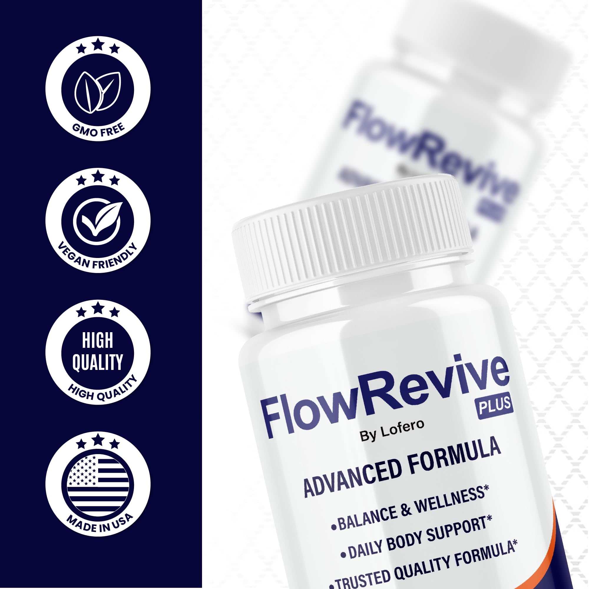 Lofero Flow Revive Capsules close-up of capsules