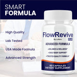 Lofero Flow Revive Capsules with dosage information