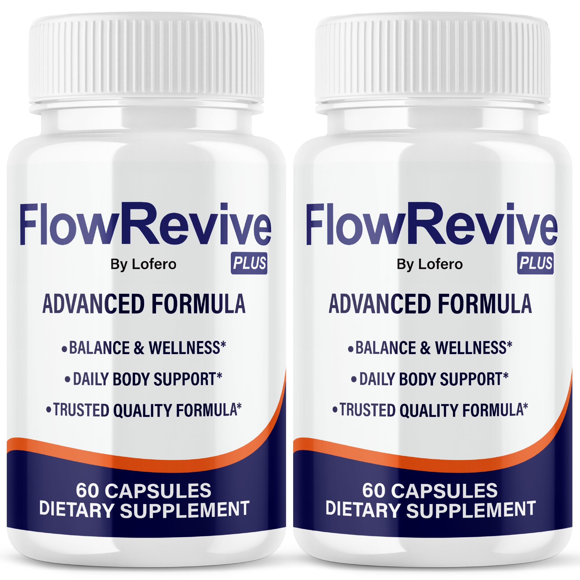 Lofero Flow Revive Prostate Supplement Capsules front view