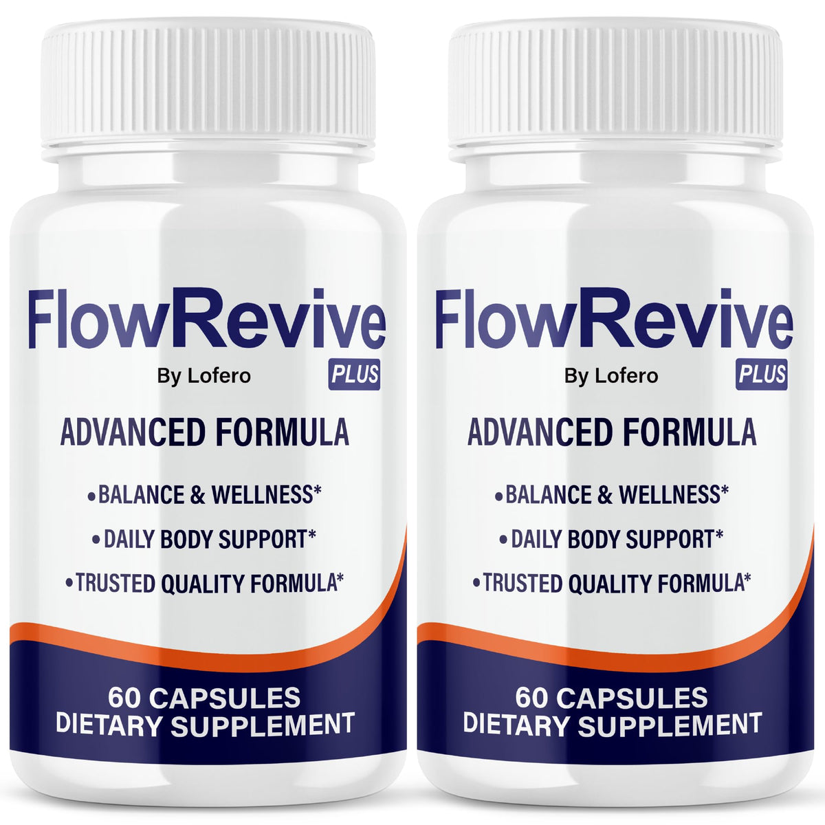 Lofero Flow Revive Prostate Supplement Capsules front view
