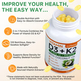 lofuanna Vitamin D3 K2 softgels close-up of softgel