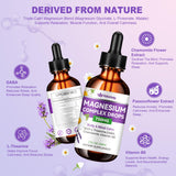 loiomay Magnesium Glycinate Liquid Supplement 50ml with measuring spoon