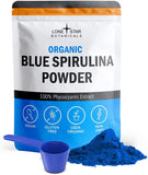 Lone Star Botanicals Organic Blue Spirulina Powder 30g front view