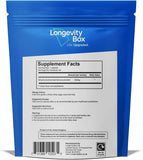 Longevity Box NMNH capsules in a wellness setting