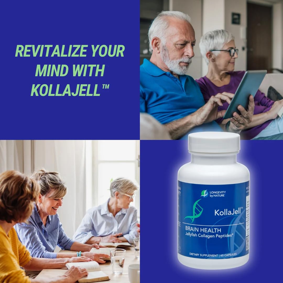 Longevity by Nature KollaJell Collagen Peptides 91g packaging