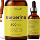 LongLifeNutri Berberine Liquid 4 FL OZ front view