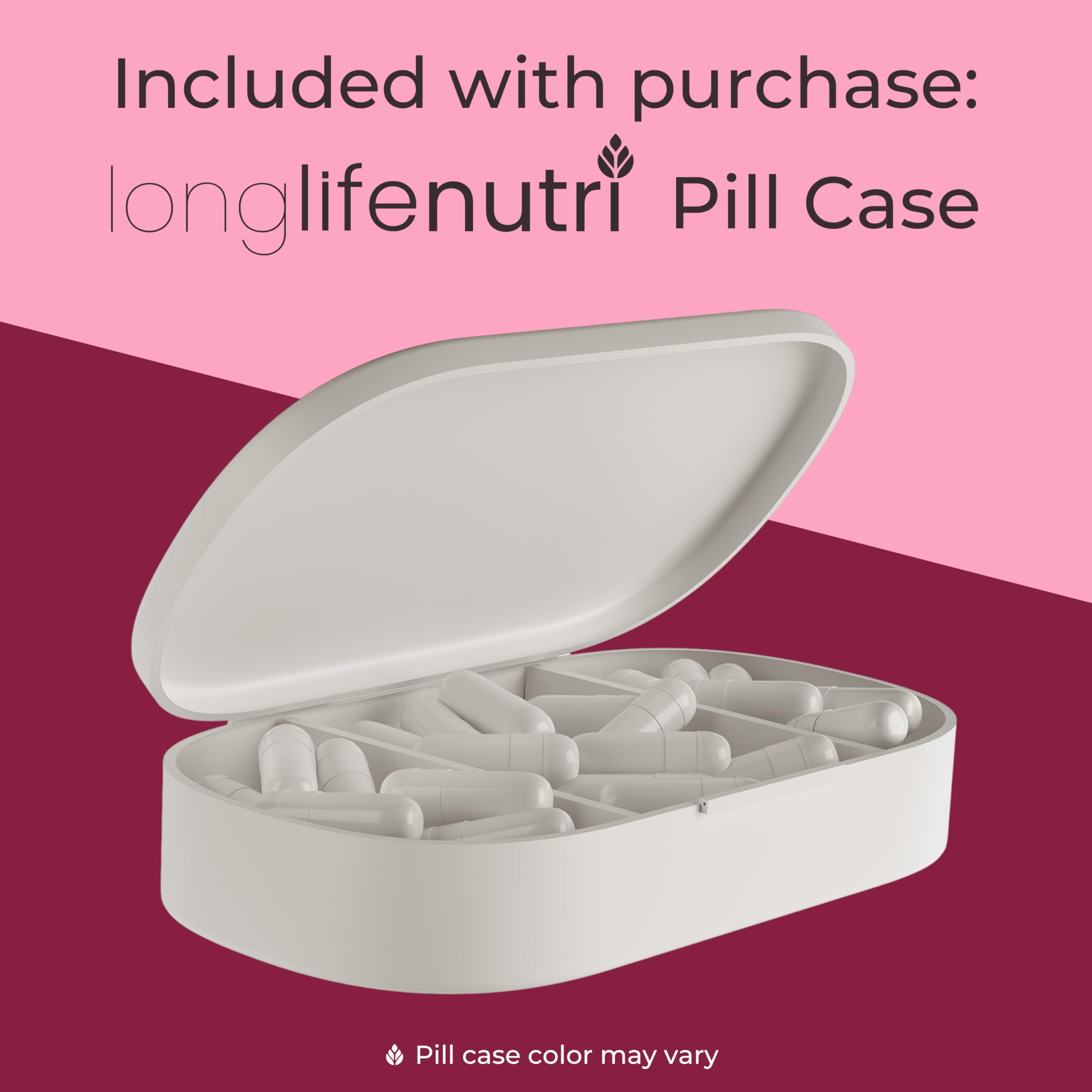 LongLifeNutri Butterbur Extract bottle side view