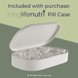 LongLifeNutri Gymnema Sylvestre Extract capsules on a wooden surface