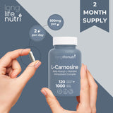 LongLifeNutri L-Carnosine 1000mg ingredients list