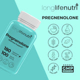 LongLifeNutri Pregnenolone 100mg packaging details