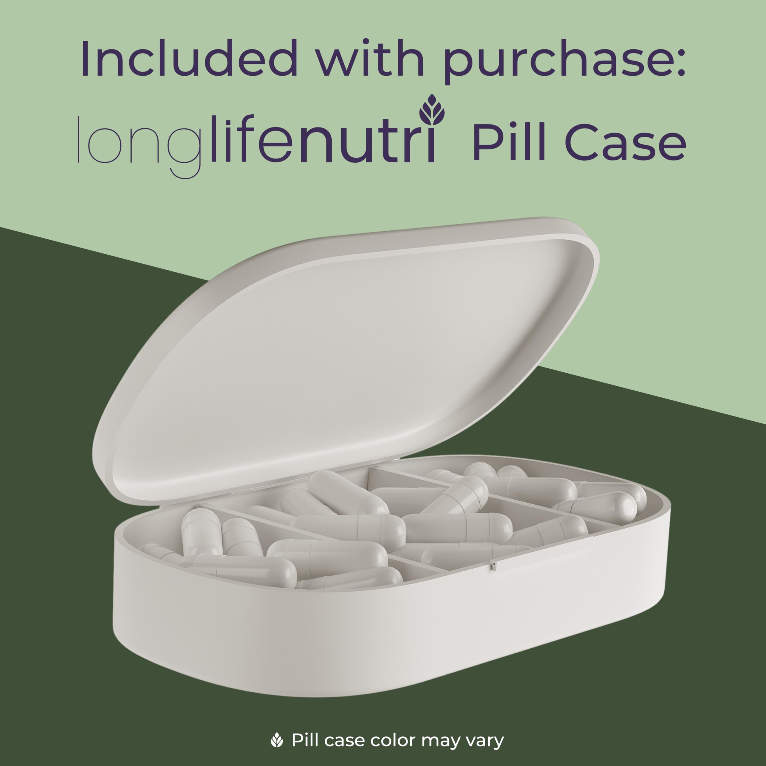 LongLifeNutri Pygeum Supplement bottle on a shelf