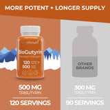 LongLifeNutri Tributyrin Capsules 500mg with bottle