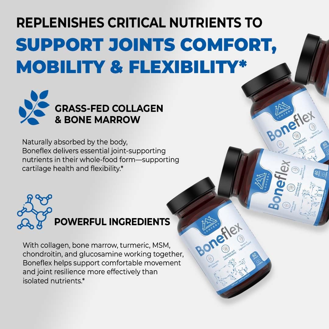Lonvera Chondroitin 6-in-1 Joint Support Formula ingredients list