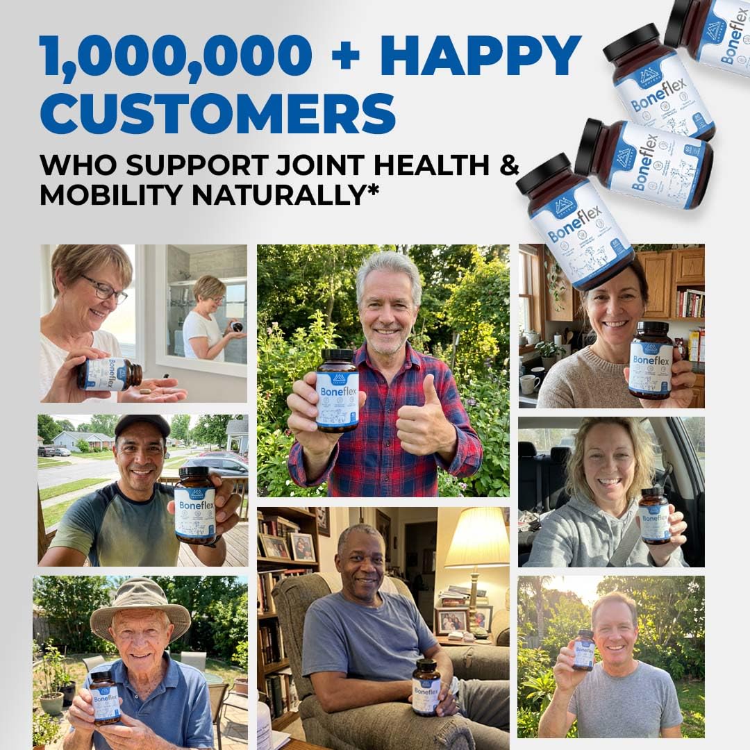 Lonvera Chondroitin 6-in-1 Joint Support Formula on a wooden table