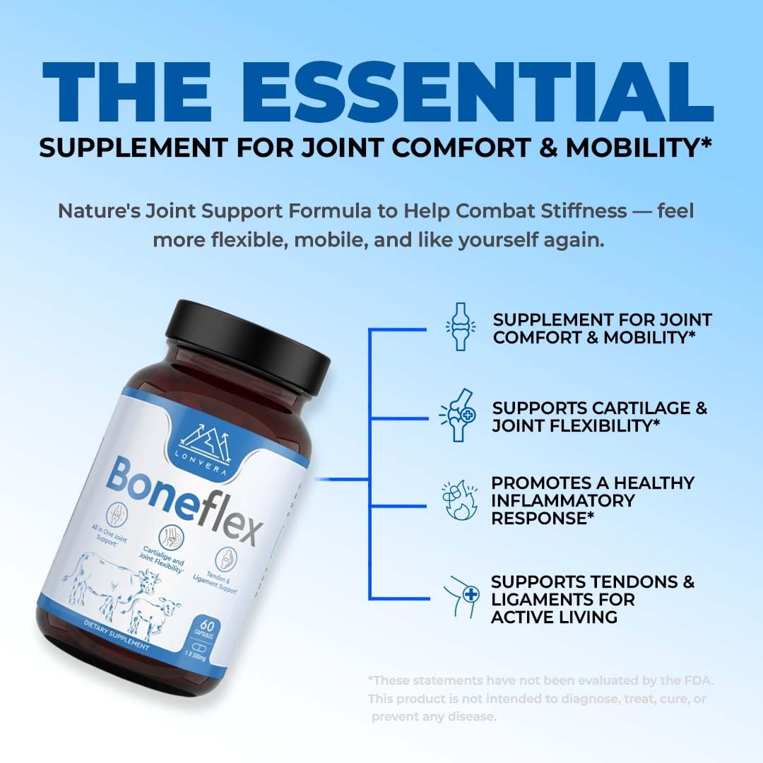 Lonvera Chondroitin 6-in-1 Joint Support Formula with lifestyle setting