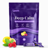 Loom Calming Drink Mix 105g front view packaging