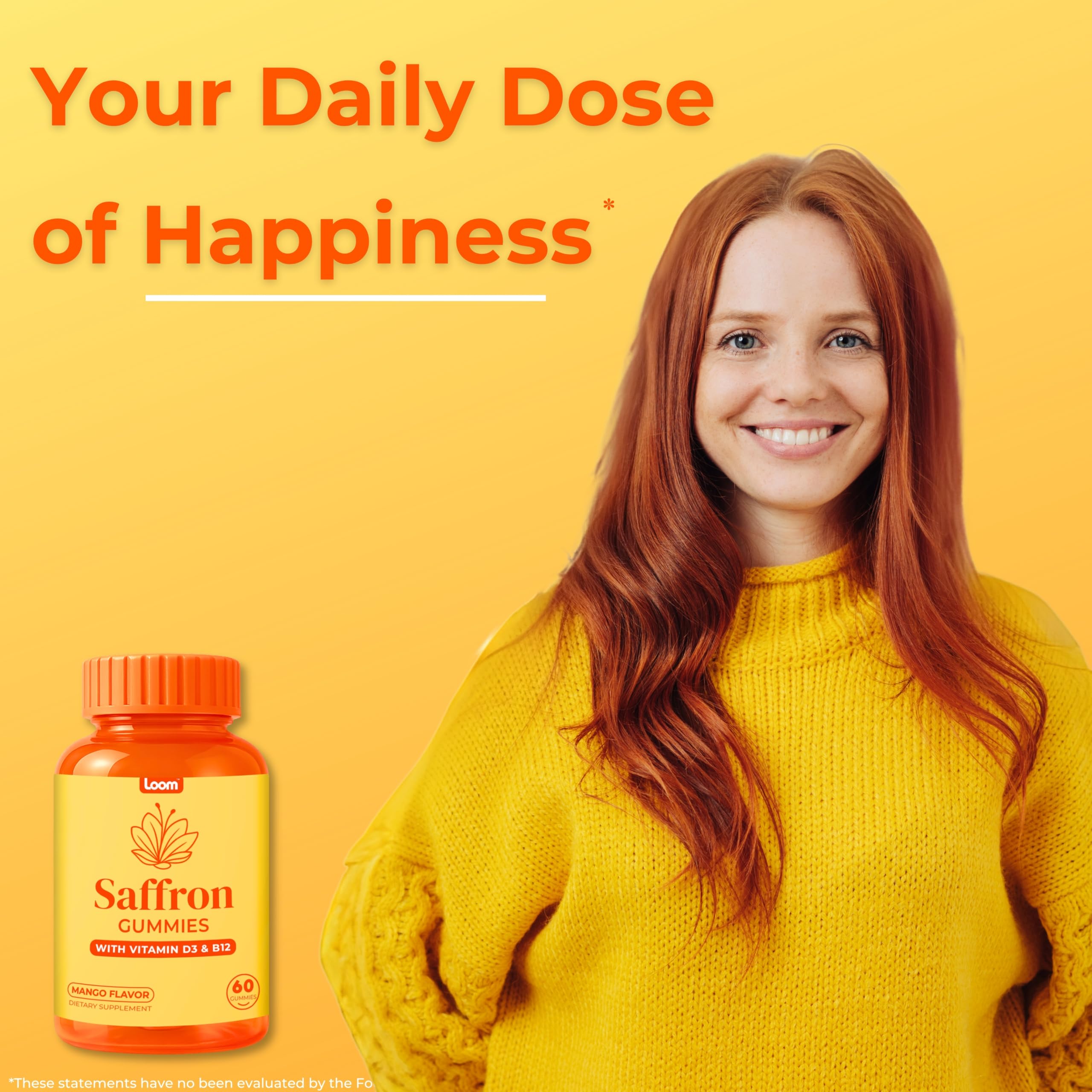 Loom Herbal Supplement Gummies being held in hand