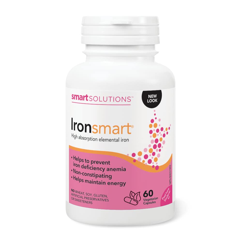 Lorna Vanderhaeghe Ironsmart Liposomal Iron 15mg Capsules front view