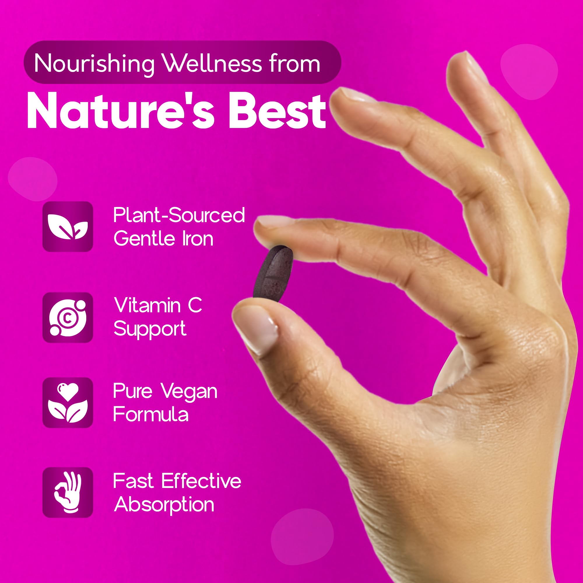 Losoki Iron Supplement in a lifestyle setting