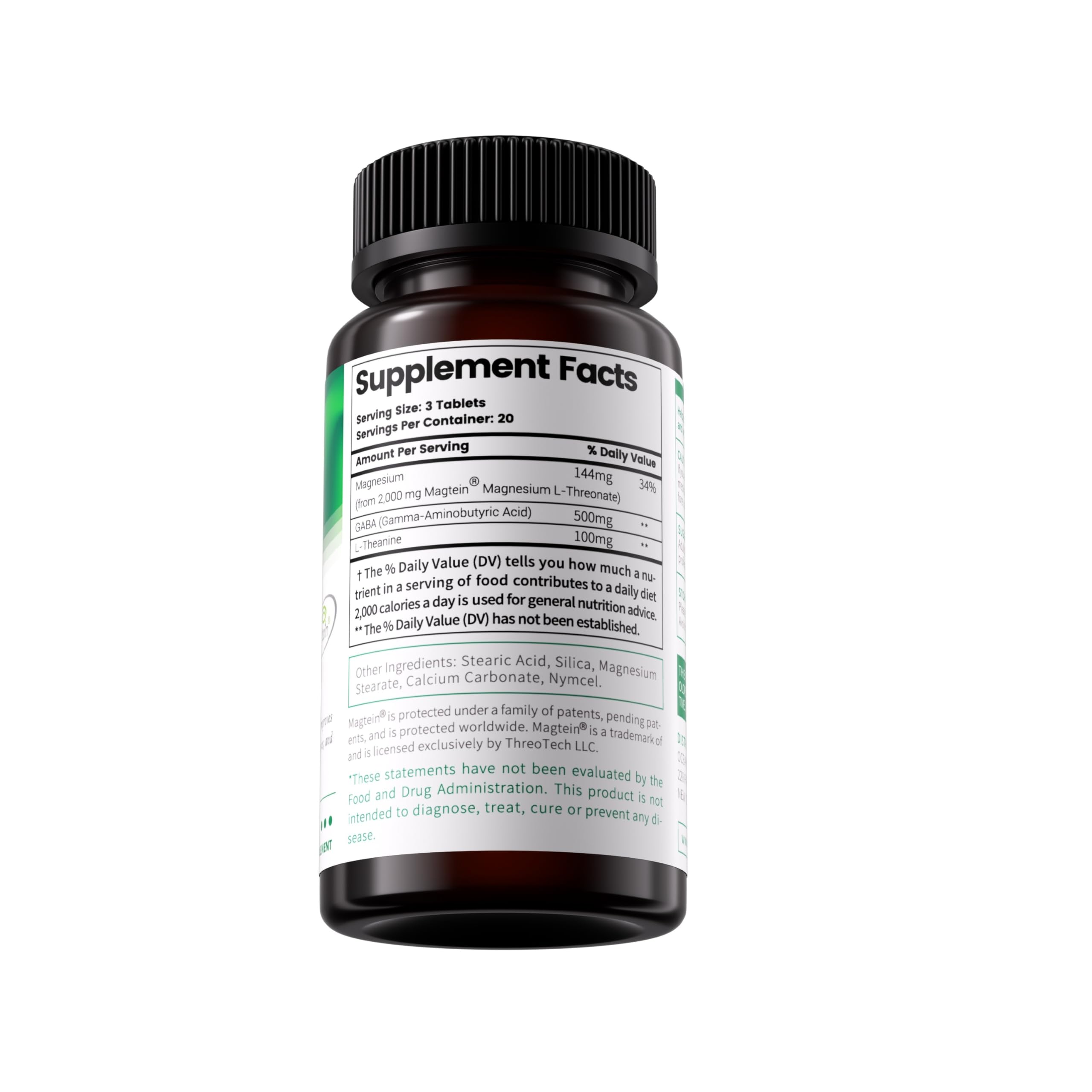 Losoki Magnesium Supplement tablets close-up