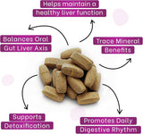 Losoki Milk Thistle Advanced Liver Formula bottle with natural background