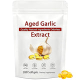 Louma Aged Garlic Softgel Capsules bottle front view