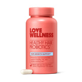 Love Wellness Healthy Hair Probiotics 30 capsules front view