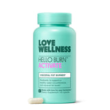 Love Wellness Hello Burn Activate Fat Burner front view of packaging