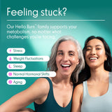 Love Wellness Hello Burn Activate Fat Burner with a measuring spoon