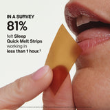 Love Wellness Quick Melt Sleep Strips back view with ingredients