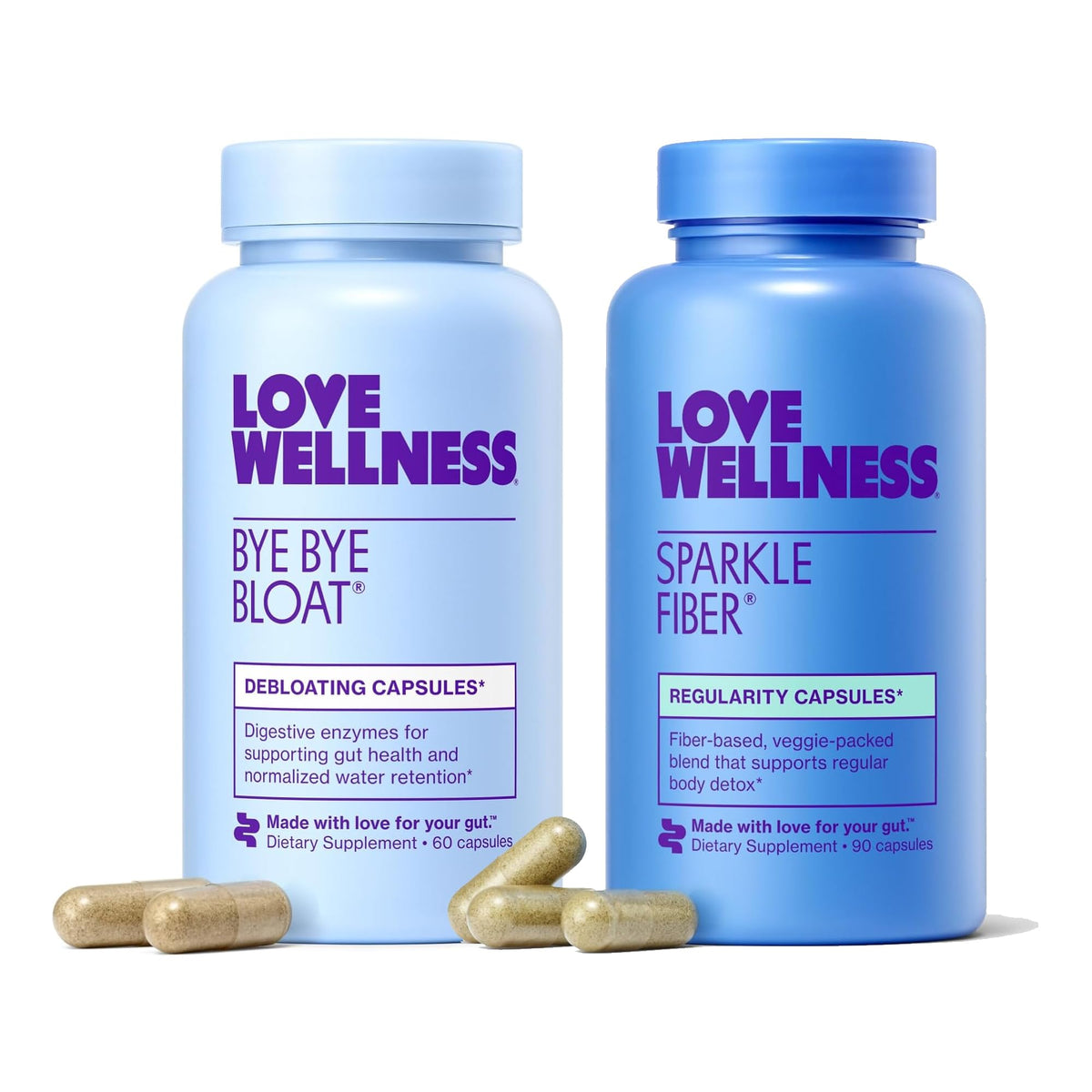 Love Wellness Universal Gut Duo packaging front view