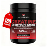 Loveable Bites Creatine Gummies in hand