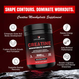 Loveable Bites Creatine Gummies nutritional information