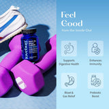 LOVEBUG Probiotic Capsules with packaging on a table