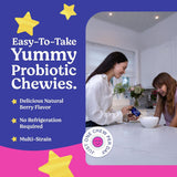 LOVEBUG Probiotic Chewables for Kids chewable tablet close-up