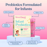 LOVEBUG Probiotic Powder ingredients list