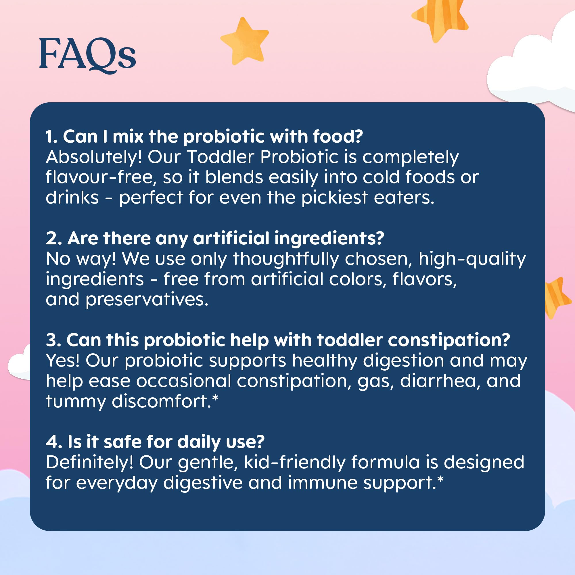 LOVEBUG Toddler Probiotics product on a kitchen counter