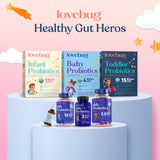 LOVEBUG Toddler Probiotics unflavoured powder in a bowl