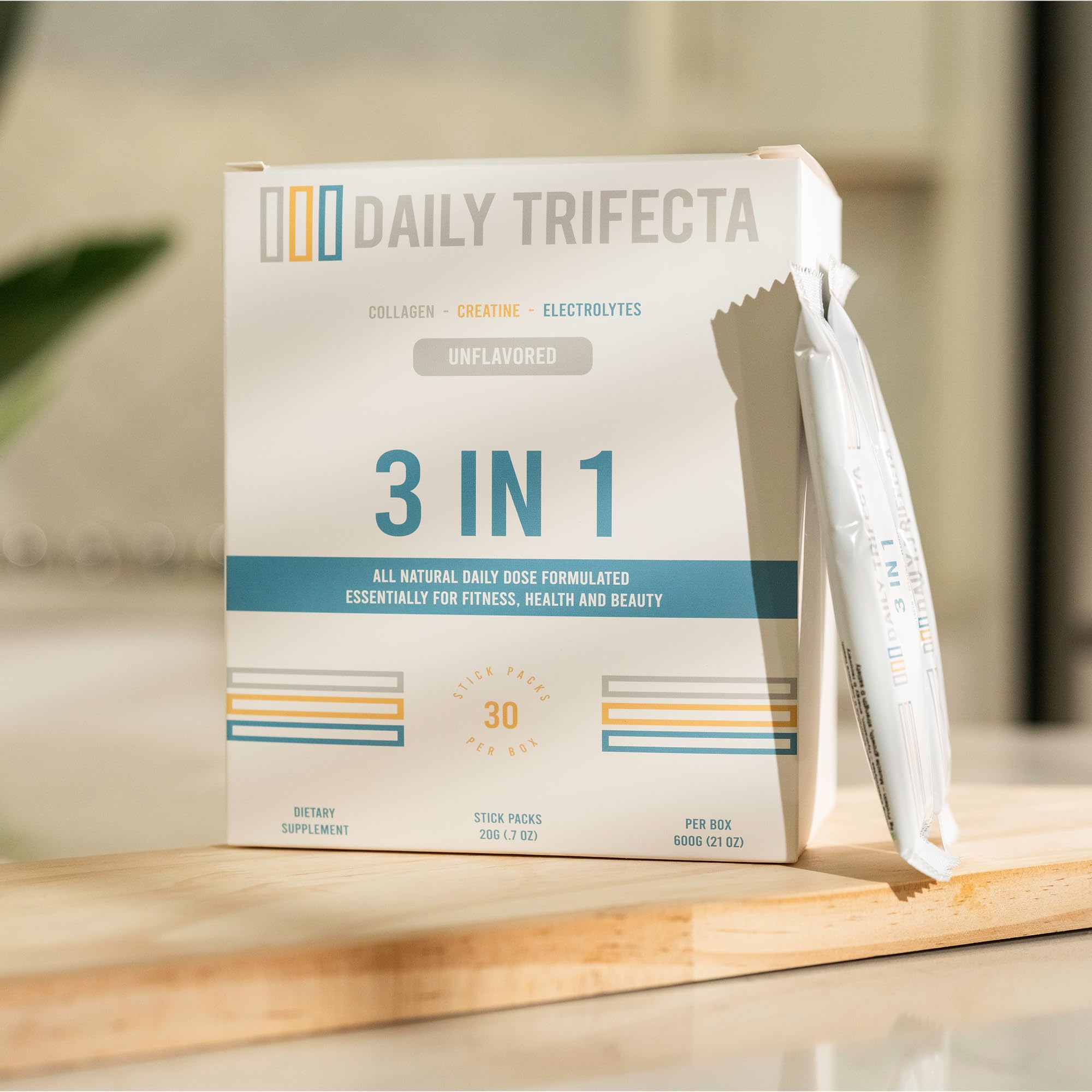 lovie style Daily Trifecta product displayed on kitchen counter
