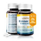 LOVITA Calcium Citrate Supplement front view with packaging