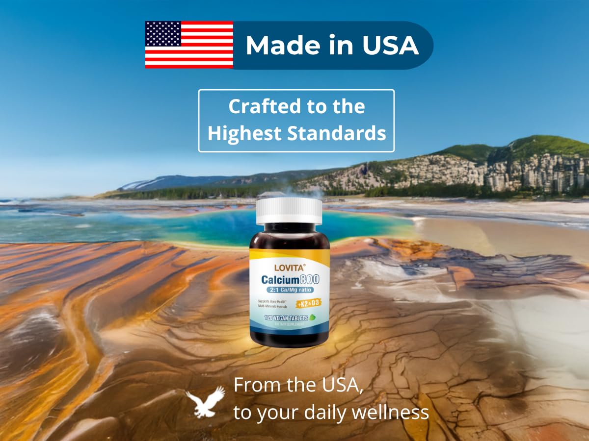 LOVITA Calcium Citrate Supplement in a lifestyle setting