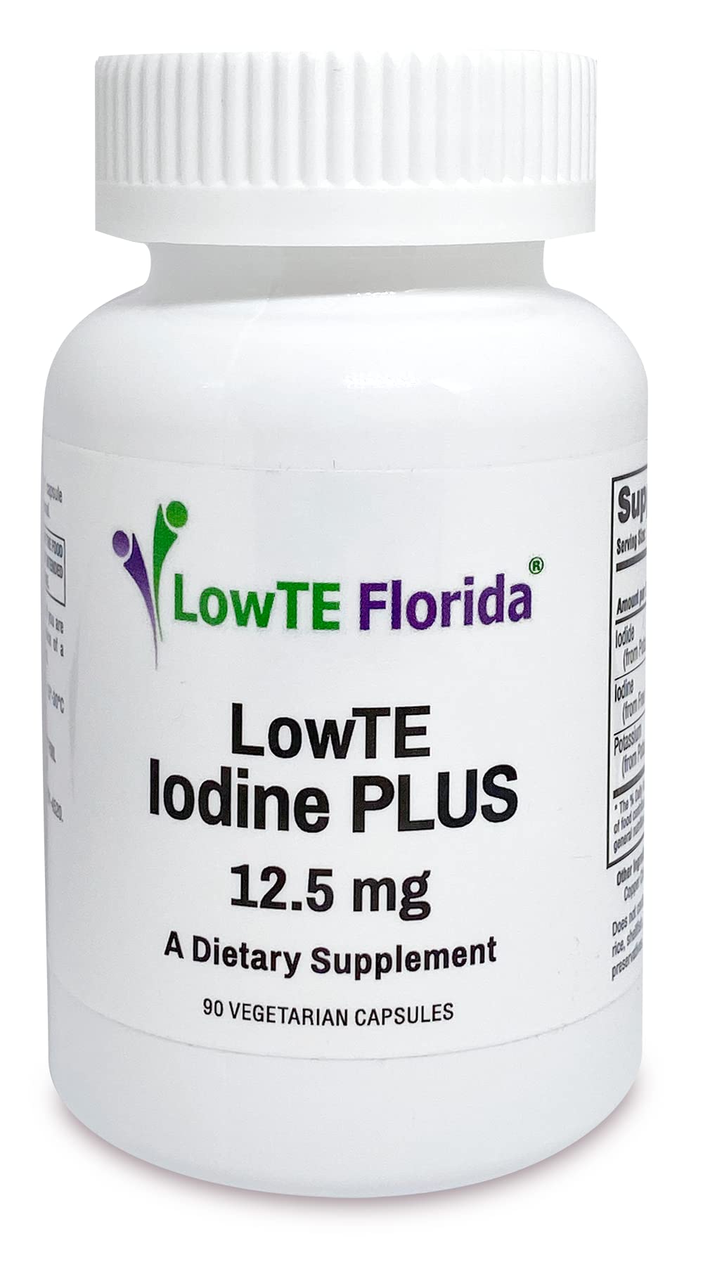 LowTE Florida Iodine Plus Supplement 100g front view