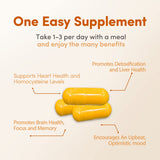 LowTE Florida Methyl Factors+ supplement bottle side view