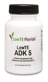 LowTE Florida Vitamins A, D & K Supplement front view