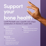 LowTE Florida Vitamins A, D & K Supplement label details