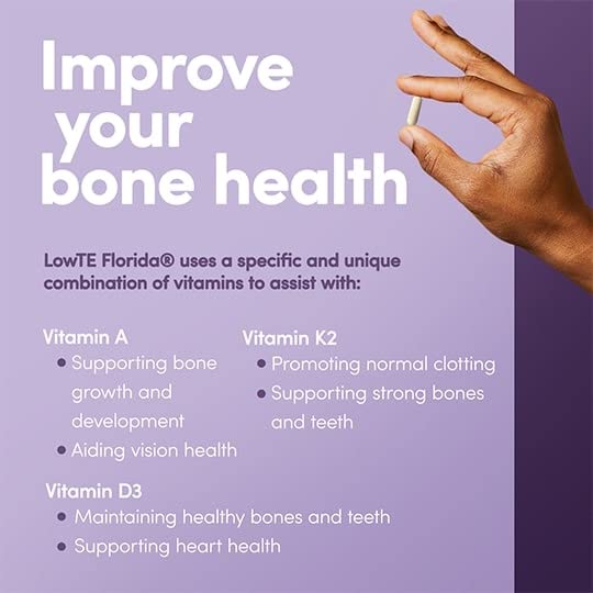 LowTE Florida Vitamins A, D & K Supplement nutritional information